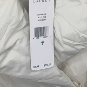 Ralph Lauren down "Puffer" jacket.